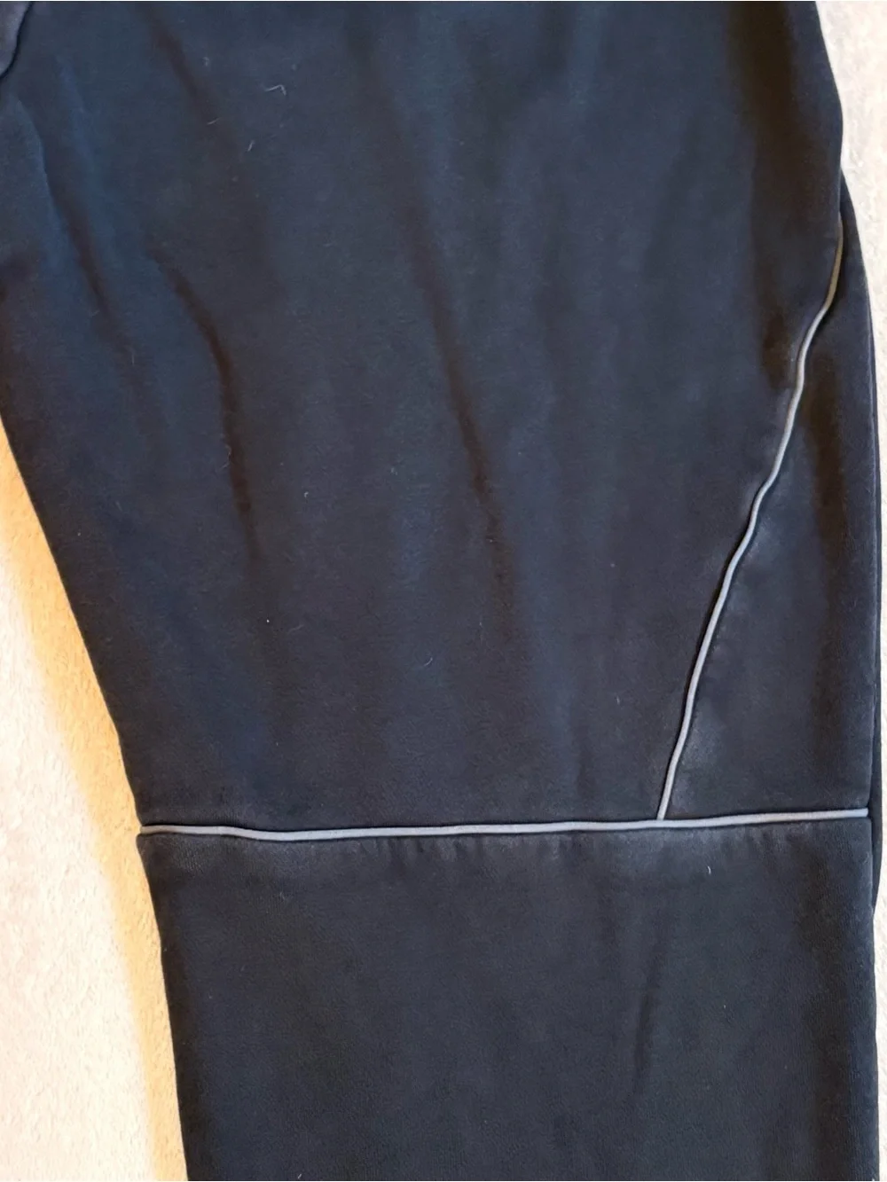 Nike Jordan PSG Sweatpants with Yellow Jumpman & Paris Script Sz L DV0621-010